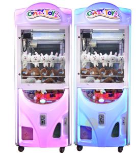 China Anti - Skaing Indoor Game Toy Crane Machine With Pleasant Music CE Approved on sale