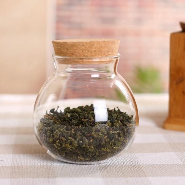 SGS Lead Free Borosilicate Glass Wide Mouth Storage Jars