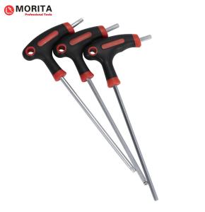 China screwdriver and socket set T Handle Allen Key CR-V Steel Slotted Phillips Pozi And Torx Extra Long Design Strong Torsion wholesale