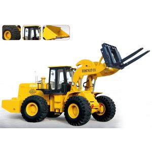 China 175kw 3430mm Mast 23 Tons Lifting Block Forklift Loader wholesale