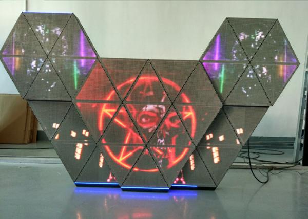 Quality P5 Full Color LED Dj Booth With Multi Screens / Adjustable Brightness For Bar Club for sale