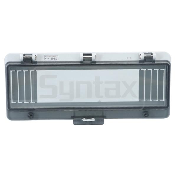 Quality Syntax AW12 Watertight Hinged Protective Window 12 Ways With Circuit Breaker Cover 232*101*28mm for sale