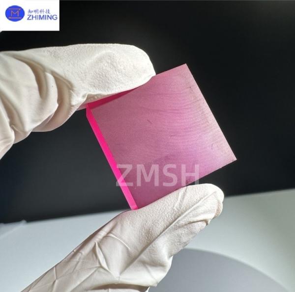 Quality Synthetic Sapphire Rough Rose Color Loose Stones Lab-grown Custom Colored Gemstones For Jewelry Making for sale