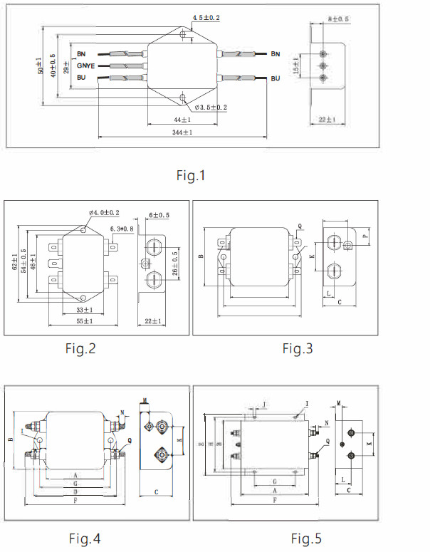 High Performance AC Single Phase RFI Line Filters For Automated Optical Inspection