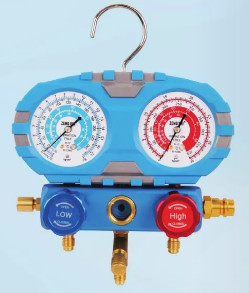 First-Class 134A Pressure gauge set, metal handle, explosion-proof bottle opener 2196 pipe pressure 600PSI-3000PSI