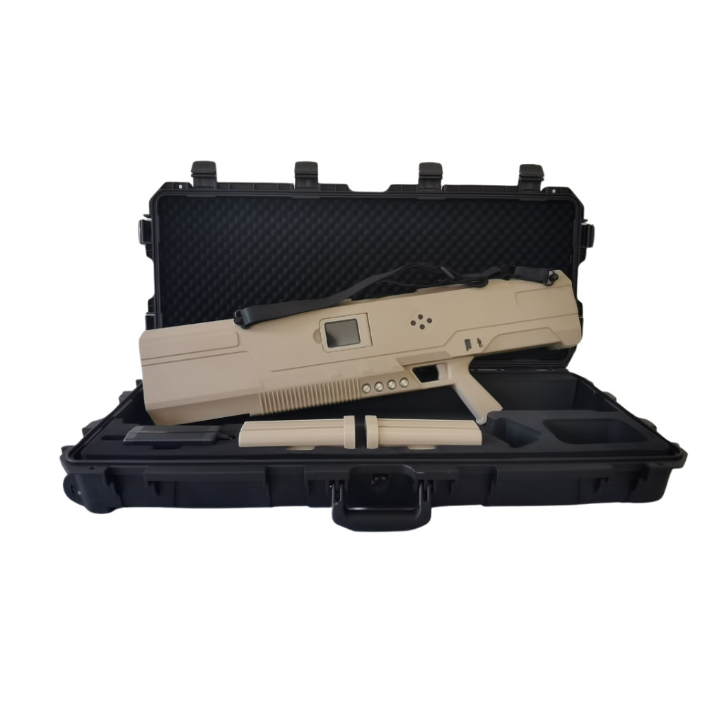 Direction Finding Networked Positioning Counter Drone Gun System Detection Strike Integration