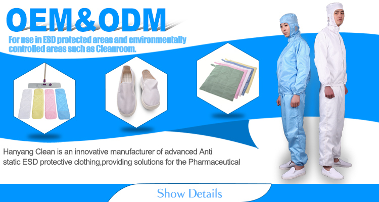 professional esd antistatic cleanroom mop factory with many kinds