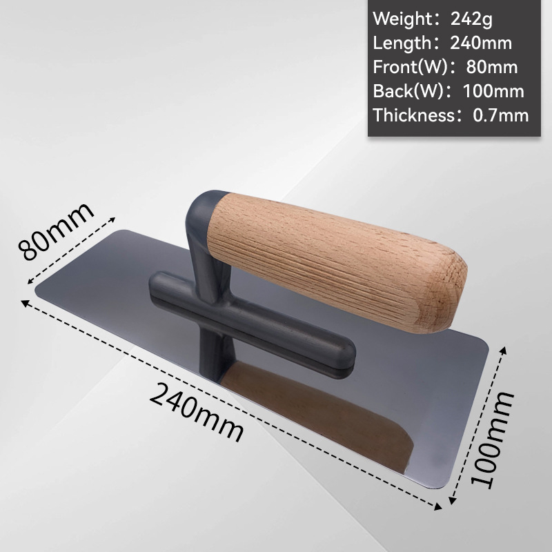 Acceptable OEM Producing High Capacity Bricklaying Trowel with Stainless Steel Blade