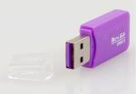 Microsdhc / MicroSD USB Smart Card Reader Easy Installation SD Memory Card