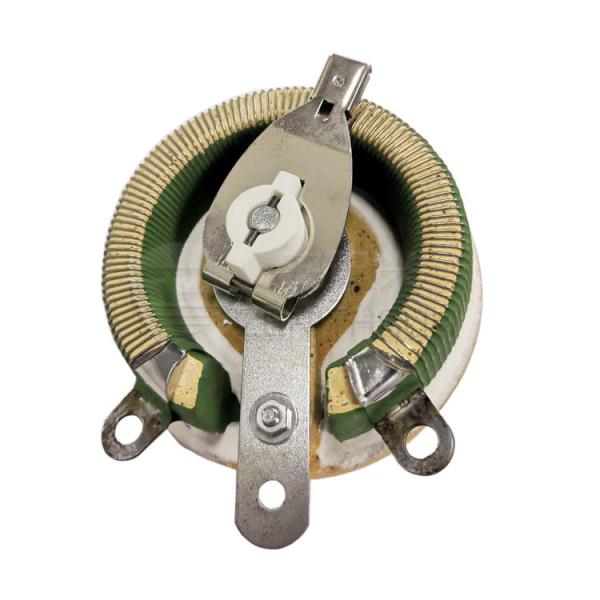 Quality 100Watt Ceramic Tray Wire Wound Rheostat Variable Power Painted Coating for sale