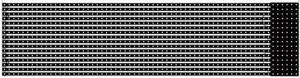 Outdoor led curtain led display, led strip led display, Outdoor media facade LED display