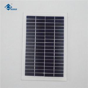 5W 18V Aluminum high efficient solar panel ZW-5W-18V Residential solar panel battery charger