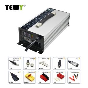 China Golf Cart Smart Li Ion Battery Charger 60V 30A High Power LED Display wholesale