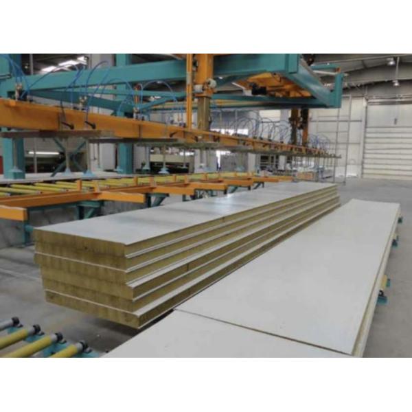 Rock Wool Production Line Prefabricated Cold Room Exterior Wall Support