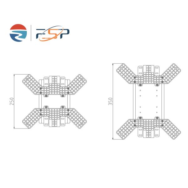 PC ABS and Stainless Cable Storage Shelf for FTTX Network Infrastructure Installation