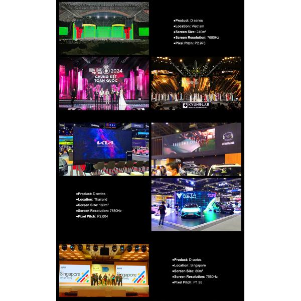 7680hz waterproof p1.56 p3.91 p2.6 p2.97 p2.604 p2.976 wall video stage rental led screen display