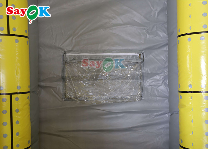 OEM Bank Vault Interactive Inflatable Game Inflatable IPS Shooting Game