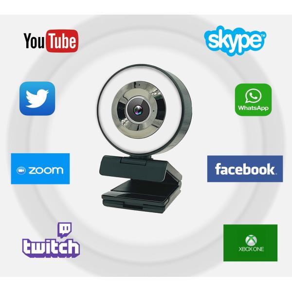 1.5m Cable MJPG IR Temperature Camera 2.0MP UVC Protocol