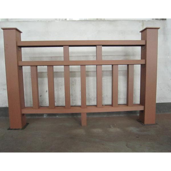 Quality Waterproof Sustainable WPC Outdoor Garden Fence for Hotels for sale