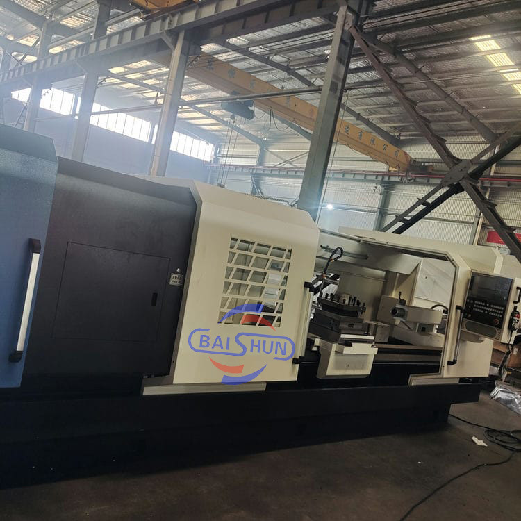 Large Pindle Diameter Lathe Machine CNC Pipe Screw Cutting Pipe Threading Lathe