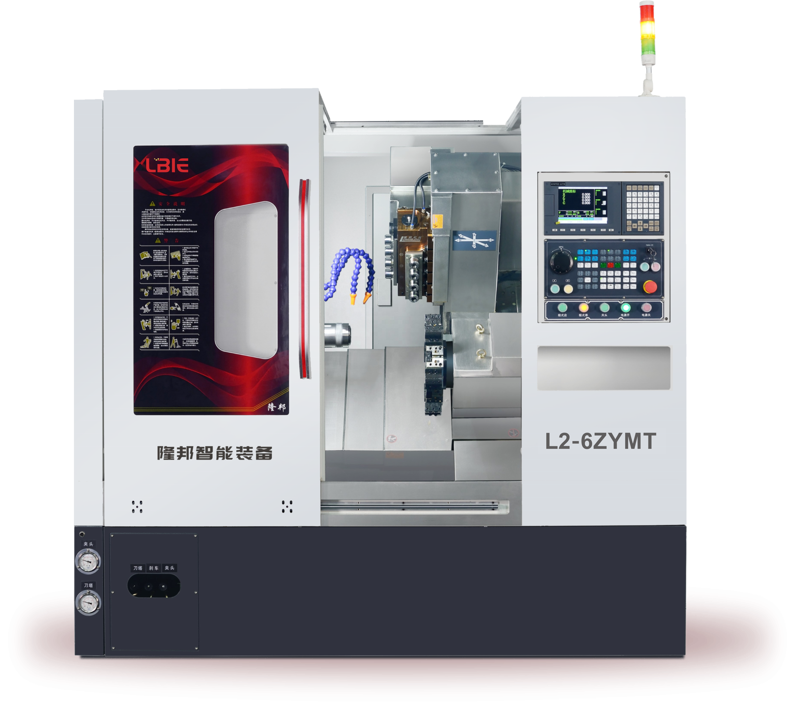 Homemade CNC Turning And Milling Machine 380V With Twin Terret