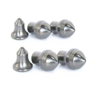 China Mushroom Sharp Rock Button Bits HRA 86.0 Formations Carbide Cutting Bits wholesale