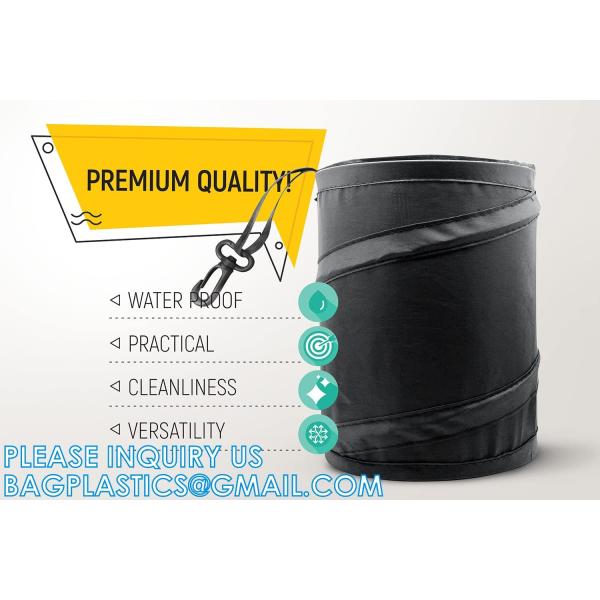 Car Trash Bags, Garbage Bag Hanging Detachable Bag for Car Trash Bag Hanging Back Seat Car Bag for Outdoor