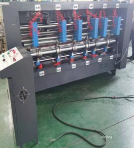 China Semi Automatic Slitter Scorer Machine Corrugated Cardboard Production wholesale