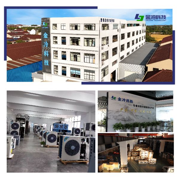 6P 380V H-Type Semi-Hermetic Condensing Unit with Danfoss Compressor for Low-Temp Cold Rooms (2HP-15HP, Air-Cooled)