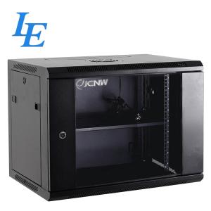 China Small Server Rack Cabinet 9U 19 Inch Wall Mount Network Data Cabinet CE / ISO wholesale