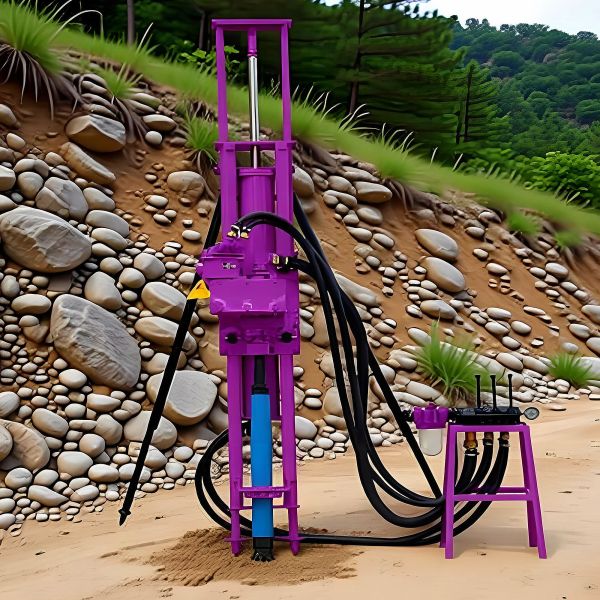Mining Drilling Rig High Efficient Fracturing and Penetration Rock DTH Drilling Rig Small Drilling Machine