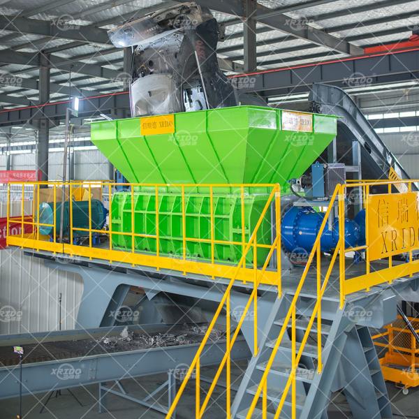 Quality Automatic Waste Shredder Machine Industrial Solid Waste Shredder Solid Waste Dispose Plant for sale