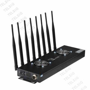 China Fixed 24hs Radio Jamming Device , Stable Signal Blocking Cell Phone Signal Blocker Jammer wholesale