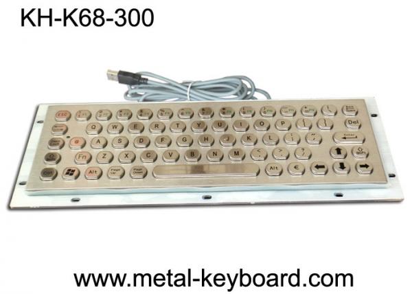 Quality IP65 Rate Industrial Computer Keyboard with Rugged Metal Material for sale