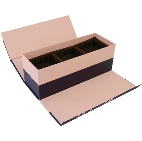 Rigid CMYK Cardboard Magnetic Box Packaging Double Door For Cosmetics Skincare
