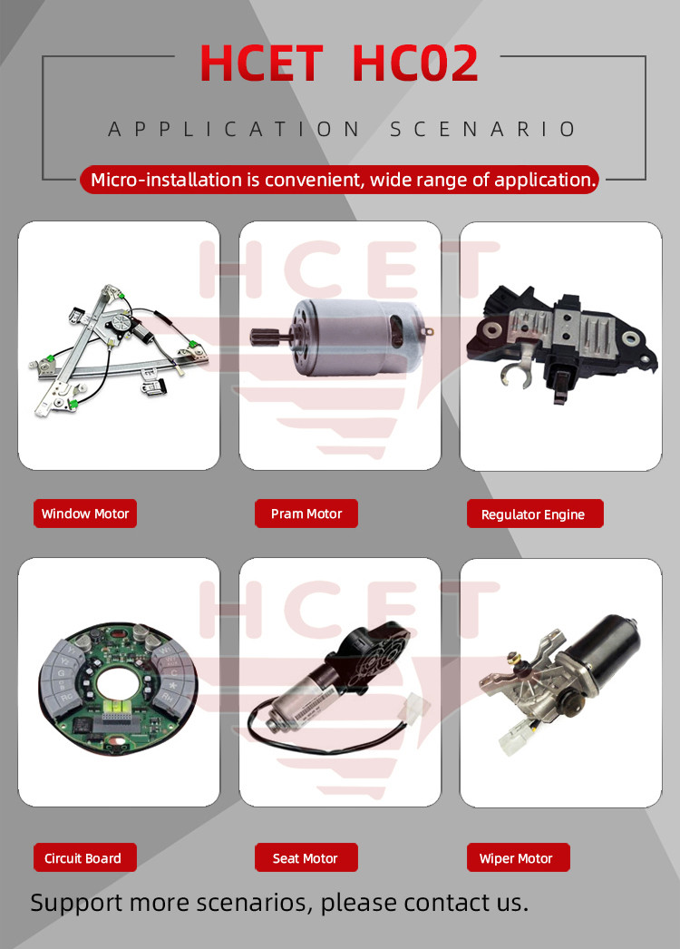 HC02 High Precision Motor Overload Protector 1-30A 60-180°C Thermal Cutoff Switch RoHS/UL Certified for HVAC Blower Motor