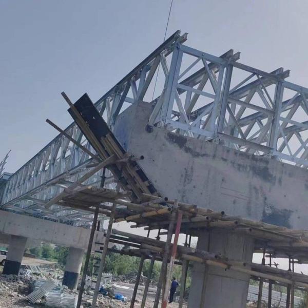 Bailey Bridge Portable Steel Bridge / Steel Truss Bridge For Sale