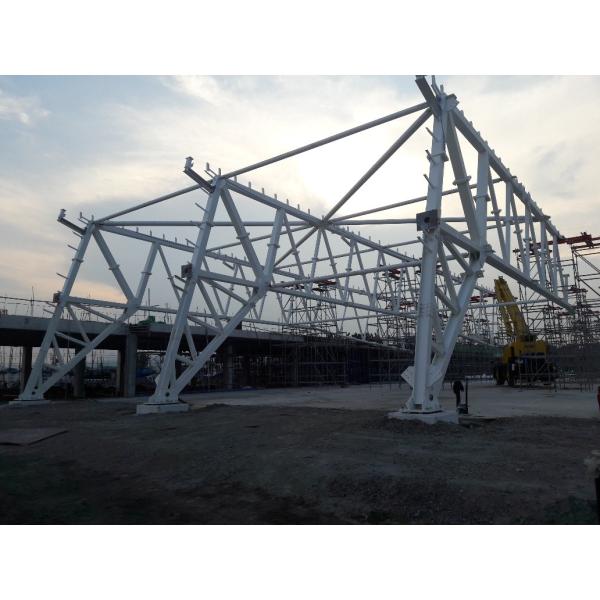 Arch Roof System Structural Steel Prefabricated Hanger Project Supply Solution