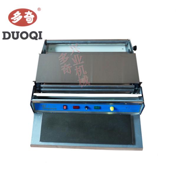 Stainless Steel Table Top Fruit Tray Film Wrapper Sealer Machine for 220V Power Supply