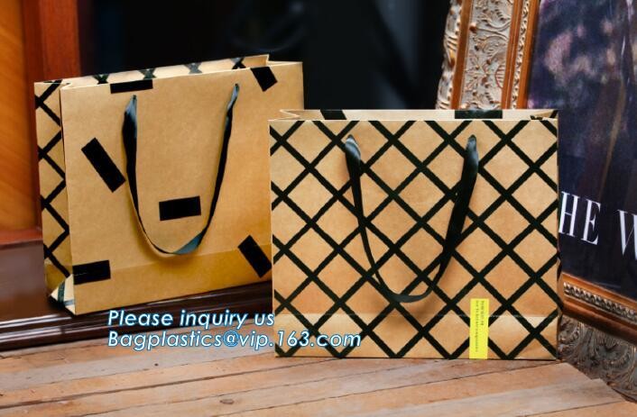 Customized Cut Printed Coated Paper Shopping Bag with Matt Lamination,rope handle custom logo printed white paper bag