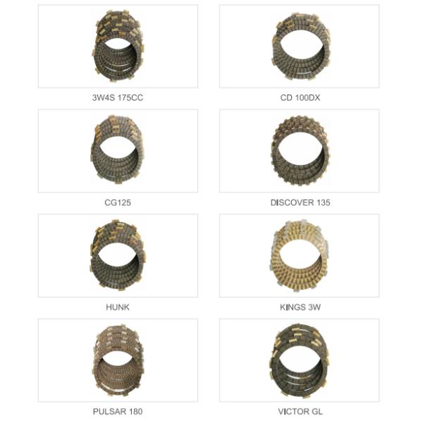 Motorcycle Clutch Plate Friction DIsc Y16ZR With High Quality Wholesale Chinese Supplier