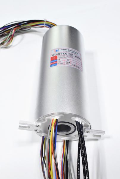 Quality IP54 Industrial Slip Ring , RS NET Encoder Slip Ring Control Signal for sale