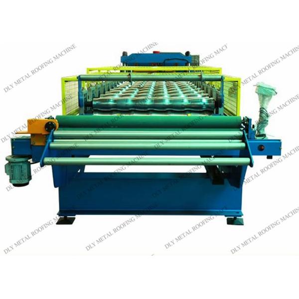 5.5kw Roofing Forming Machine Gi PLC Roofing Sheet Manufacturing Machine