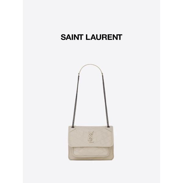 Leather Handle YSL WOC Branded Messenger Bag DND1N 1000 NIKI