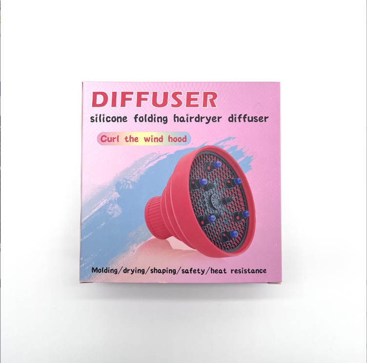 Foldable Silicone Hair Diffuser Moulding Processing Service for Perfectly Defined Curl