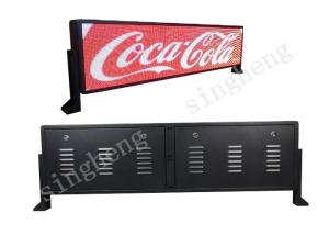 China Durable P5 Car Window Led Sign Multi Monitoring Process Video Picture Bus Board wholesale