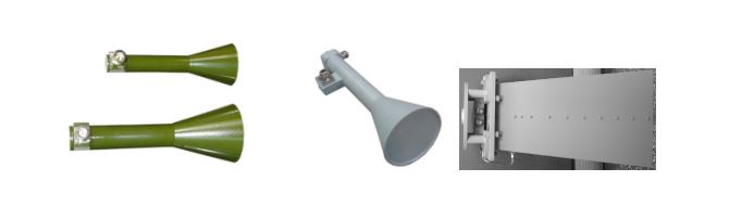 N/SMA VSWR2.2 10dB Circular Polarization Horn Antenna