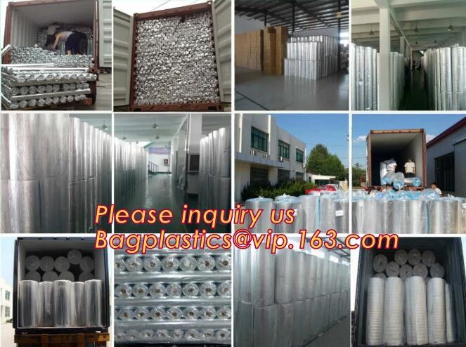 Foil crim kraft insulation,Alu foil FSK insulation, FOIL scrim kraft facing, reflective aluminium foil insulation,bonded