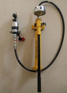 China Double Connector Crimping Tool Hand Pump High Carbon Steel on sale