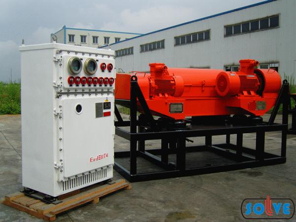 Quality Horizontal Variable Frequency Mud Decanter Centrifuge For Return The Drilling Cuttings for sale